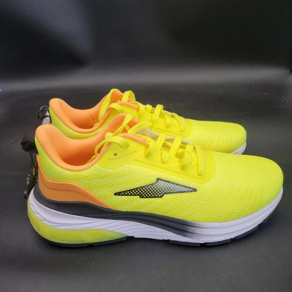 Avia Men's Hypersonic Gel Running Sneakers Shoes Yellow Black Trim Size 8.5 NWT - Picture 1 of 8